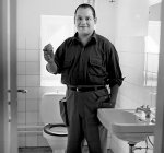 Piero Manzoni, 1961. Fotograf&iacute;a: Ole Bagger