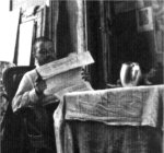 1915 Diego en su estudio parisino de la Rue du Dèpart