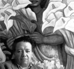 1945 Diego con su Vendedora de alcatraces (1938)