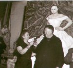 1955 Diego con Emma el día de su boda