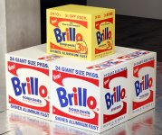 Andy Warhol, Brillo Box, 1964, &copy; AWF