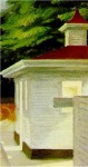 Edward Hopper, Gas, Whitney Museum of American Art, 1940. [Detalle]