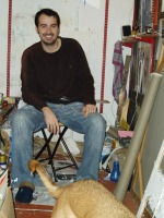 Marc Montijano Cañellas en su estudio
