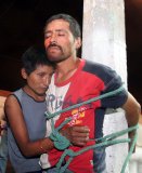 Amarrados en la ciudad de Oaxaca