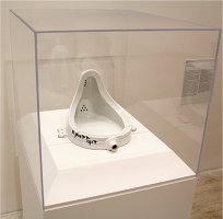Marcel Duchamp "Fountain" 1917. Edici&oacute;n 1964