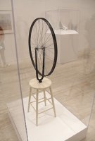 Marcel Duchamp "Rueda de bicicleta" 1913. Edici&oacute;n 1964