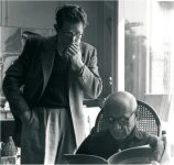 Lee Miller, Roland Penrose y Picasso, La Californie, Cannes, 1957