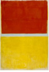 Mark Rothko, ‘Sin título’ (1952). 174 x 52 cm.