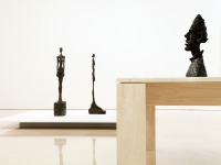 Vista de la exposici&oacute;n,  Alberto Giacometti. Una retrospectiva. Colecci&oacute;n Alberto y Annette Giacometti, Par&iacute;s &copy;Museo Picasso M&aacute;laga, 2011 &copy;Fondation Giacometti, Paris / Succession Giacometti, 2011.