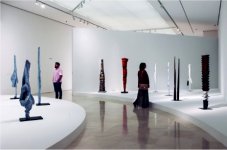 Vista de la sala dedicada a la "Soledad" en el Museo Picasso M&aacute;laga