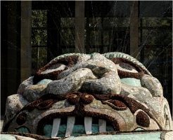 Cabeza de de Tl&aacute;loc, dios del agua