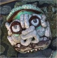 Cabeza de de Tl&aacute;loc, dios del agua