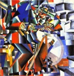 Kasimir Malevich, El afilador, 1912, Yale University Art Galery, New Haven