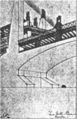 Sant’Elia, Puente a tres niveles, con ascensores