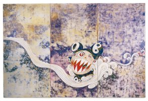 Takashi Murakami. 727, 1996. Acrylic on canvas