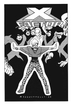 Ilustración de portada para X-Factor nº16 (mayo de 1987)