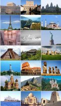 Los 21 monumentos que optan  a ser las siete nuevas maravillas
