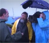 Ai Weiwei durante el rodaje del documental.