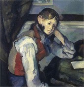 Le garçon au gilet rouge, de Cézanne sustraído en Suiza en 2008.