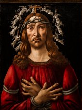 ’Cristo Varón de Sandro Botticelli vendido en la casa de subastas Sotheby's de Nueva York