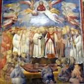 Fresco de la Basilica de asis de Giotto