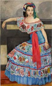 "Retrato de la señorita Matilde Palou" de Diego Rivera, 1951