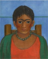 KAHLO, Frida, Niña con collar, óleo sobre lienzo, 57 x 46 cm., 1929