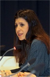 Eva González-Sancho Bodero en su presentación como directora del MUSAC