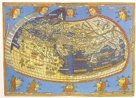 Mapamundi de 1482 de la obra de Ptolomeo ‘Cosmografía’