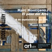 Invitación de la acción El peso del Arte de Marc Montijano para Art Jaén 2018