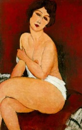 ‘Nu assis sur un divan’ (La Belle Romaine), valorada en más de 40 millones de dólares, de Amedeo Modigliani
