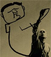Josep Renau. Zeitgezeichnet 4 [Dibujos de actualidad 4]. Película, 1958. Fuente: fotograma de la película Josep Renau. El arte en peligro, Eva Vizcarra y Rafael Casañ, 2018.