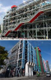 Centro Pompidou de París, museo nacional de arte moderno