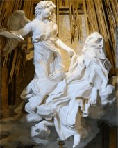 La ‘Transverberación de Santa Teresa’, escultura Gian Lorenzo Bernini también conocida como “éxtasis” de Santa Teresa