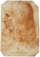Retrato de Leonardo Da Vinci (1508), atribuido a Francesco Melzi
