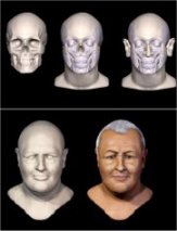 Reconstrucción digital del rostro del compositor alemán Johann Sebastian Bach