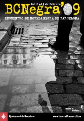Cartel de la V Semana de Novela Negra en Barcelona que tendrá lugar del 2 al 7 de febrero