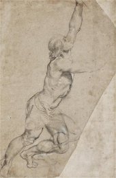 "Nude Study of a Young Man" de Peter Paul Rubens