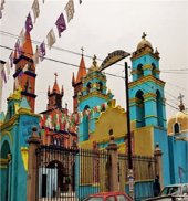 La Capilla del Santo Cristo del siglo XIX, que se encontraba en San Pablo del Monte, Tlaxcala