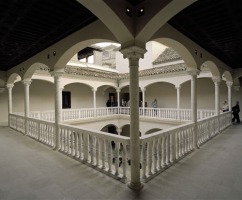 Patio interior del Museo Picasso Málaga