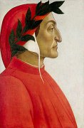 Retrato de Dante Alighieri por Sandro Botticelli