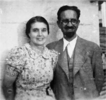 Mar&iacute;a Moliner y su esposo, Fernando Ram&oacute;n,