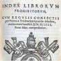 &Iacute;ndice de libros prohibidos