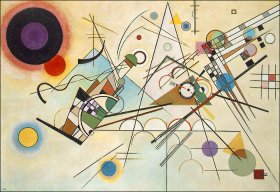 KANDINSKY, Wassily, Composici&oacute;n VIII, 1923, Oleo, 140 x 201 cm.